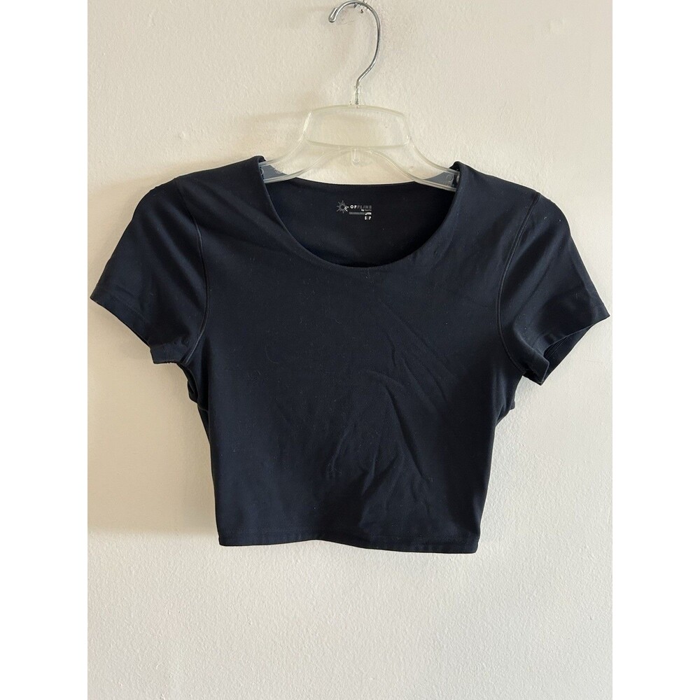Offline by Aerie Top Open Back Black Women’s Size S